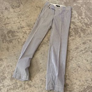 Banana Republic "Martin fit" seersucker pants